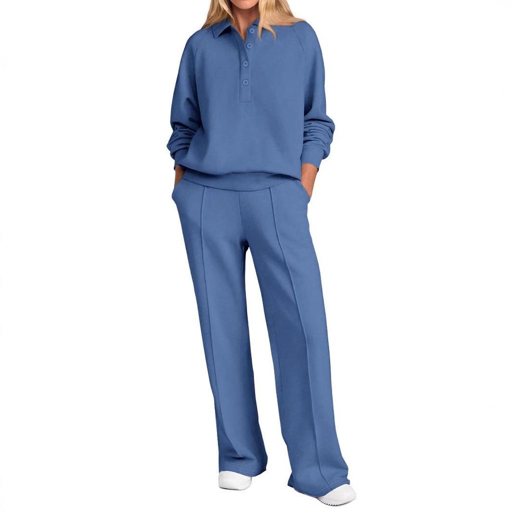 Women Long Sleeve Lounge Set In Multiple Colors