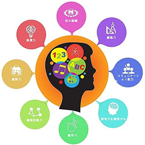 Rui Yue Magnetic Building Blocks, Magnetic Toy, 80 Pieces, 40 Squares and 40 Triangles, Suitable for Children Aged 6 and Over.