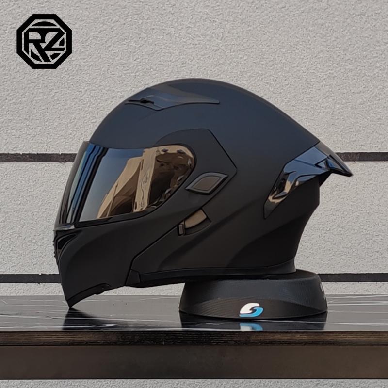 ORZ High Quality Motorcycle Full Face Helmet Four Seasons Motocross Racing Modular Flip Up Casco Moto Men Women Off Road Helmet