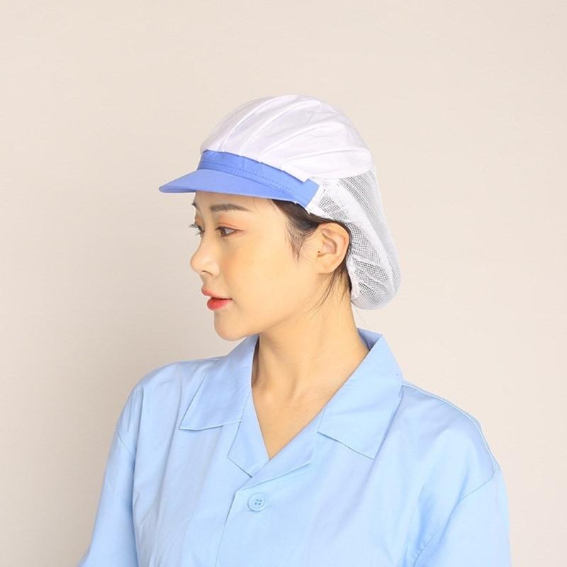 Restaurant Hotel Kitchen Bakery Cooking Cap Unisex Catering Work Hat Dust Proof