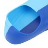2PCS Blue Swim Fins Anti-Slip Short Blade Fins Swimming Training Flippers  for Diving Breaststroke