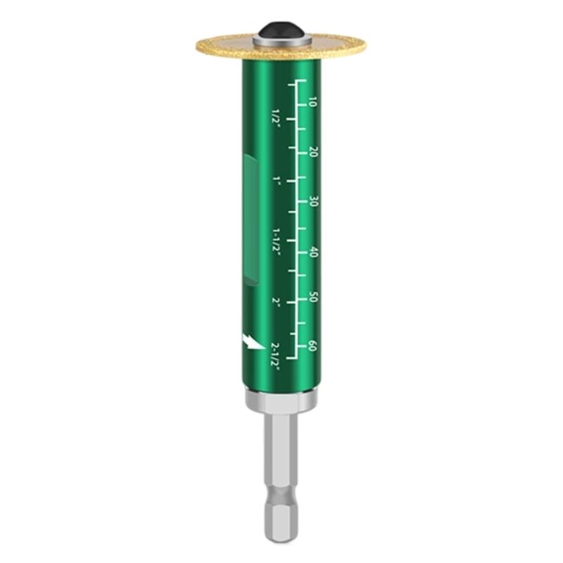 Accuracy Pipe Locator Tool for Accurate Cutting and Perfect Edges Improves Installation Quality Suitable for Various Projects