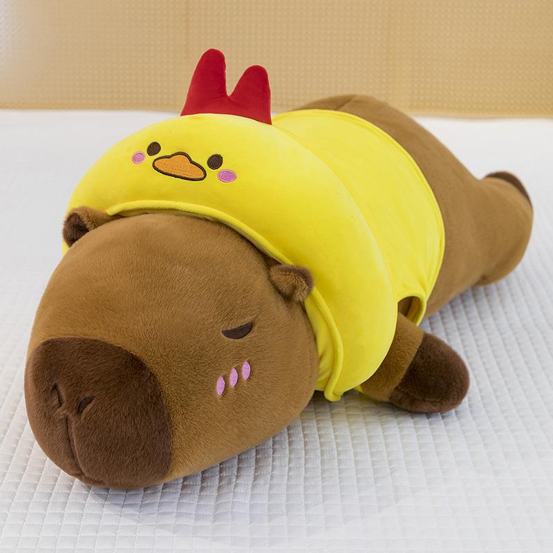 

Партийный стиль Плащ динозавра Фэн Сабар Плюшевые игрушки Детские подушки для сна Домашние подушки Цыплята Капи Захваты 60cm【0.6kg】