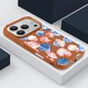 Colorful Ocean Park Phone Case For iPhone 17 16 Pro Max Luxury Leather Texture Matte Silicone Cover For iPhone 15 14 13 Pro Max 11 16e 17e