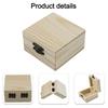 Storage Box Home Household Organizer Wood Craft Box
