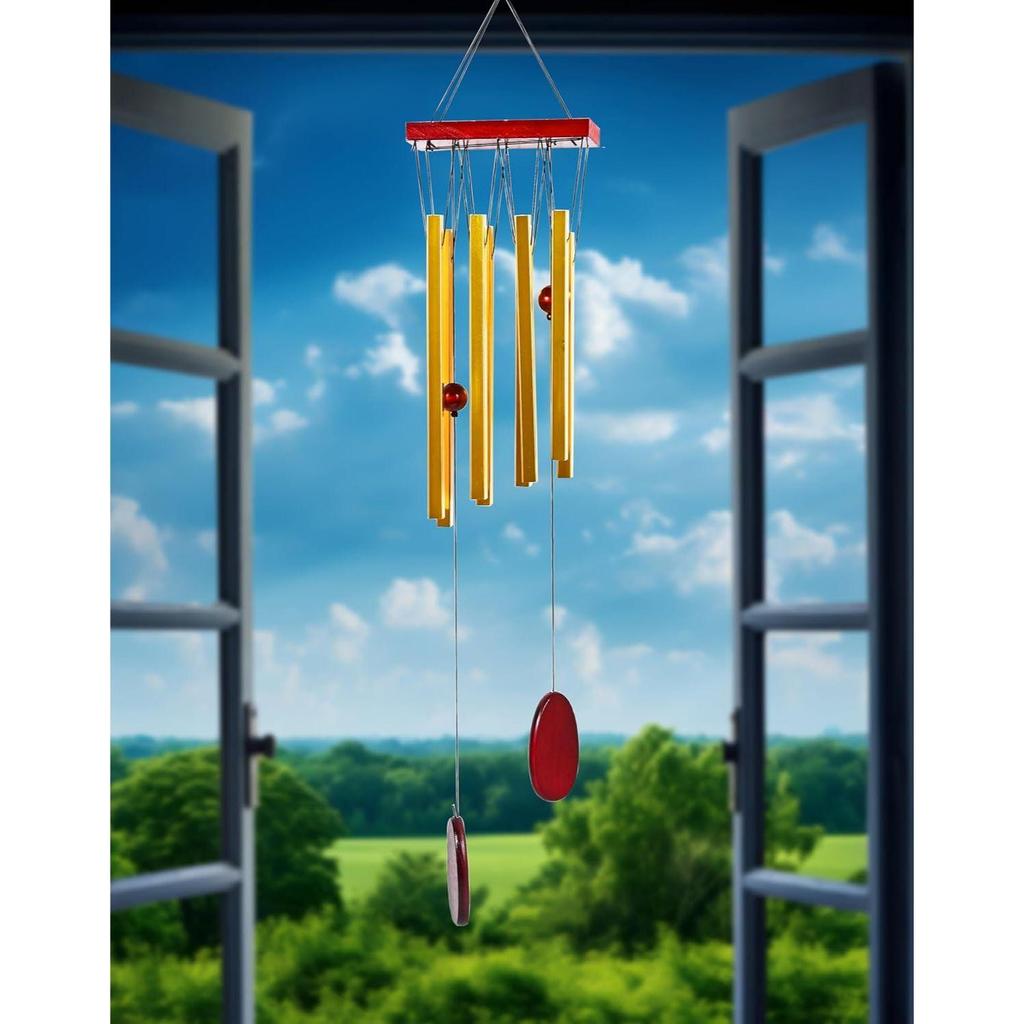 Home Décor Items for Positive Energy, Wall Decoration, and Housewarming Gifts | Hanging Decoration for Balcony and Room Décor, Gold