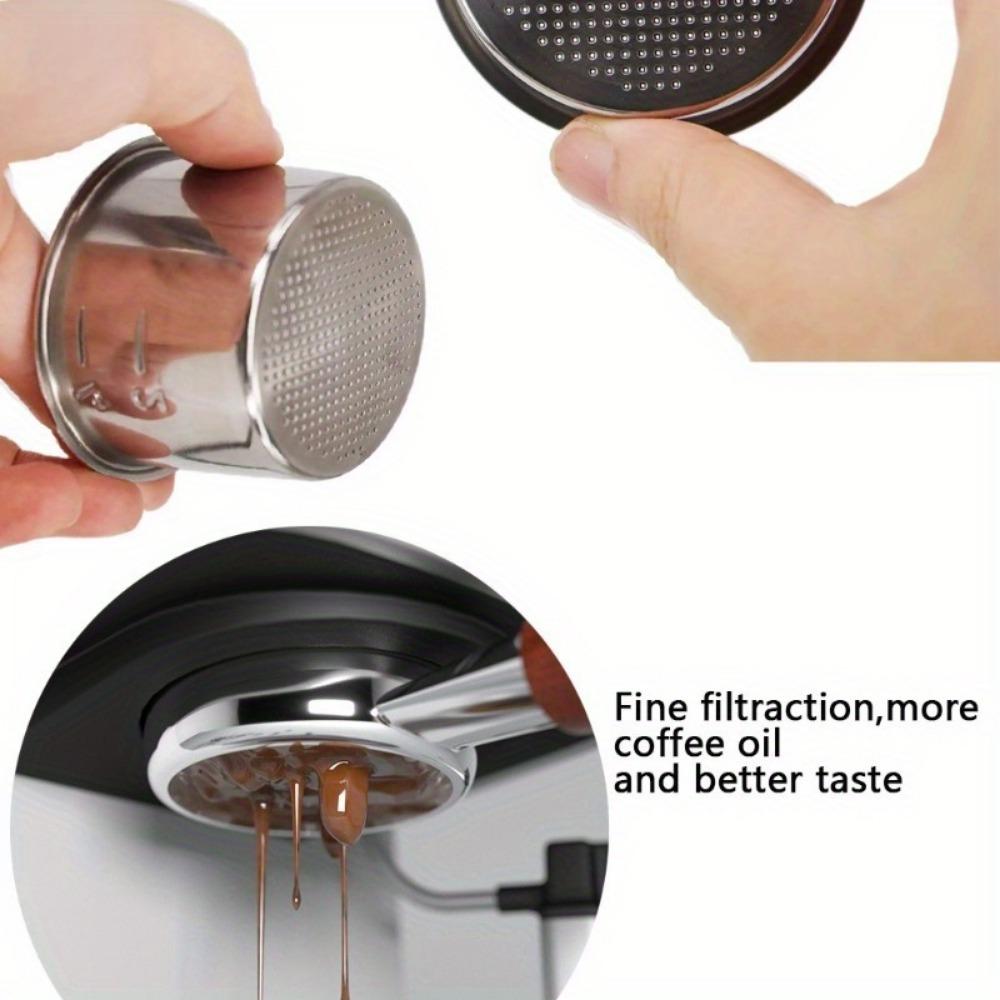 51MM Coffee Filter Basket Replacement Stainless Steel for Bottomless Portafilter Espresso Good Accessories Barista Tool