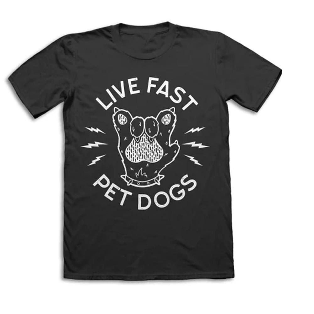 Pet Dogs FUNNY black shirt Unisex T-Shirt XL