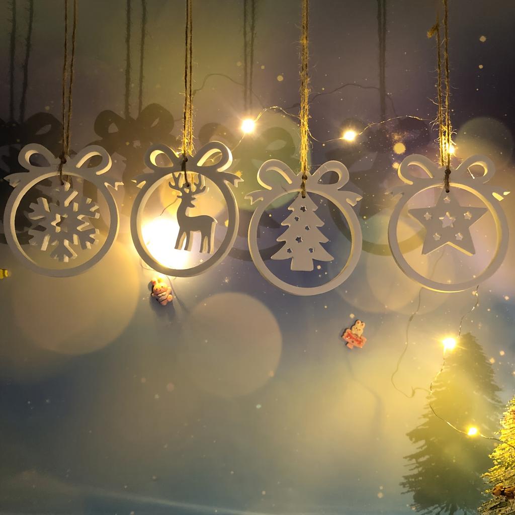 2 Pcs Set, Christmas Silicone Mold Set, Elk and Snowflake Pattern, Suitable for DIY Wall Decorations, Candle Holders and Home Decorations