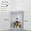 Rotating Corner Kitchen Rack for Seasonings and Condiments