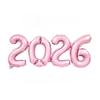 2026 Gold Red Crown Foil Number Balloons for 2026 New Year Eve Party Decoration Supplies 2026 Graduation Navidad Christmas Decor