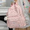 Schoolbag Schoolbag Autumn and Winter New High-value Sweet Star Puppy Backpack Mori Cute Girl Leisure Travel Backpack