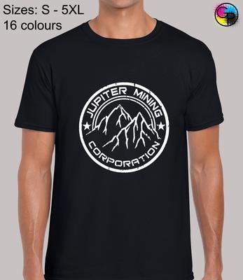 Jupiter Mining Corporation Comedy TV Show Funny Novelty Regular T-Shirt for Men