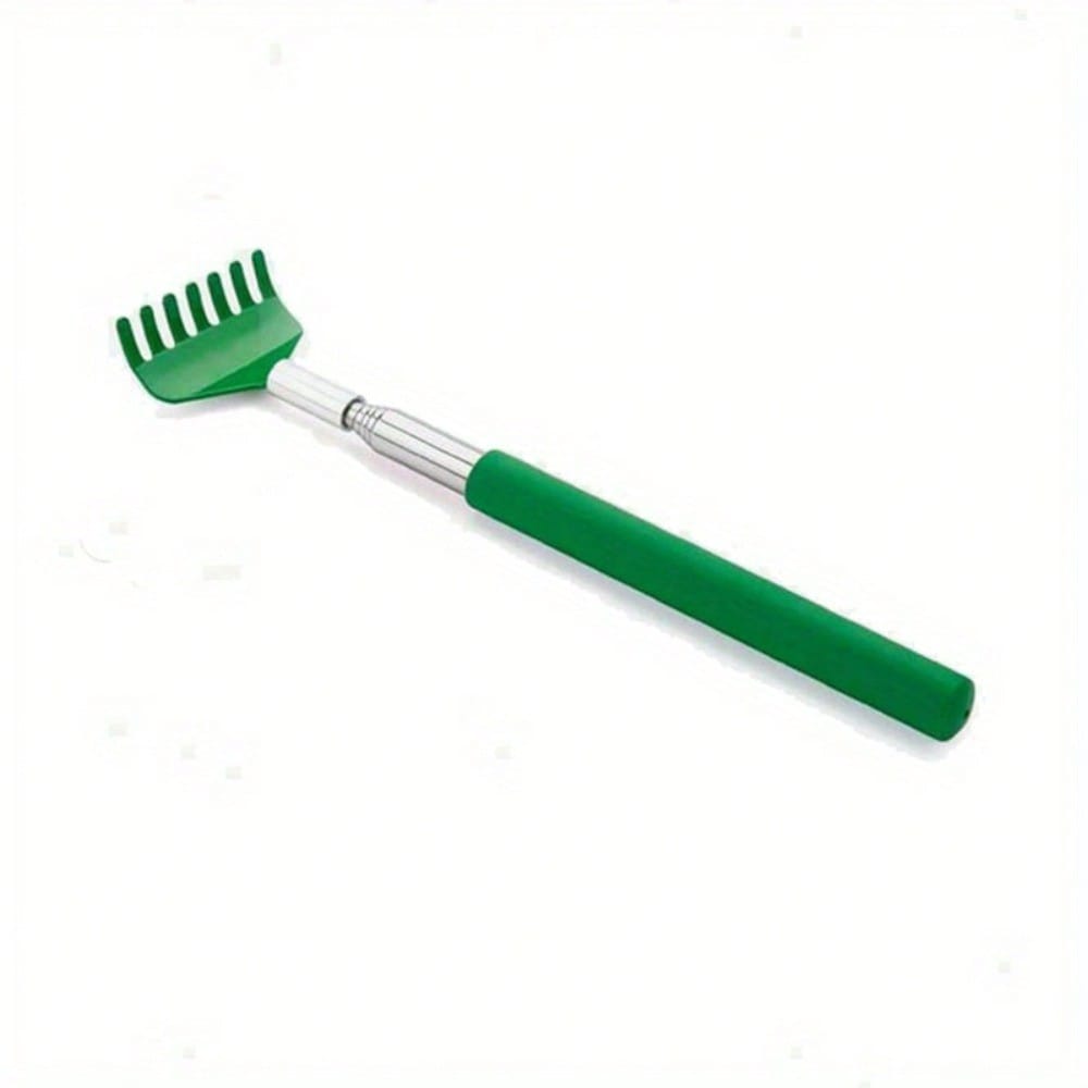 1pcs Stainless Steel Telescopic Itching Device, No Need For People To Scratch The Back, Portable Scratching Device For The Elderly At Home