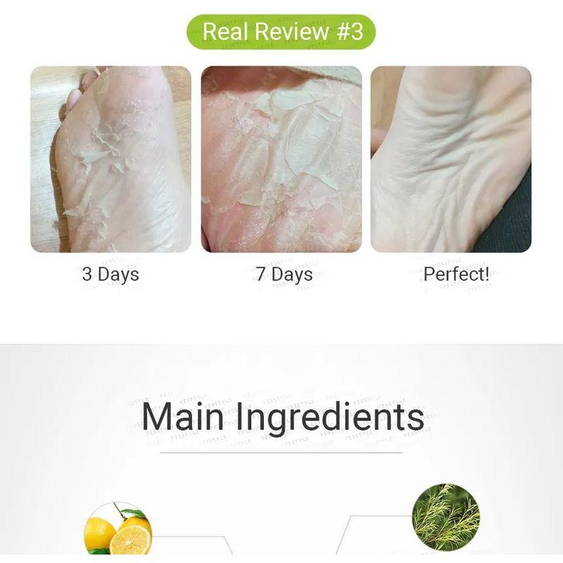 PUREDERM - Shiny & Soft Foot Peeling Mask (1 pair)