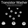 100pcs Transistor Washer Insulated Plastic Spacer Bushing Washers (TW-3)