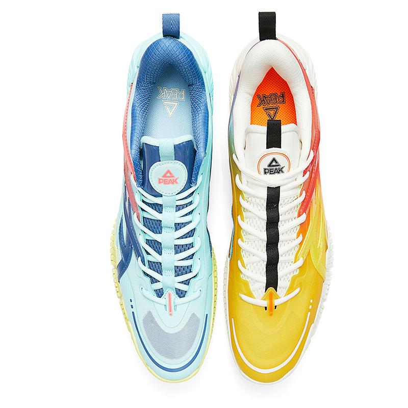 Peak Taiji Rock Warrior 2.0 Comode alla Moda Tendenza Assorbimento degli Urti Antiscivolo Resistenti all'Usura Scarpe da Basket Basse Sneaker da Uomo DA510001