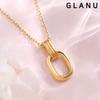 Granu 18K Hollow Pipe Necklace