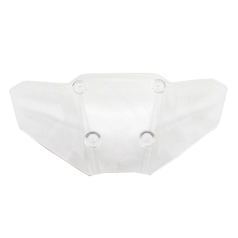 A28G-Motorcycle Windshield Front Windshield Wind Deflector Fairing Lower For MT 09 MT-09 SP 2024 Parts Transparent