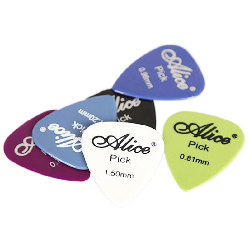 30/40/50pcs Multicolor Guitar Picks with Box ABS Premium Plastic Guitar Picks for Acoustic Electric Guitars Bass Ukulele TMZ