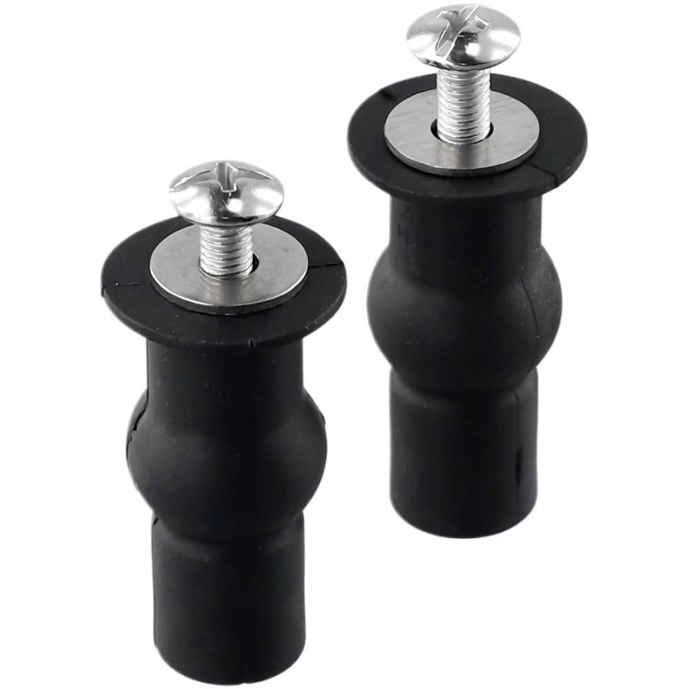 Rubber Material Expansion Mount Screws Toilet Replacement Parts Standard Toilet Seats