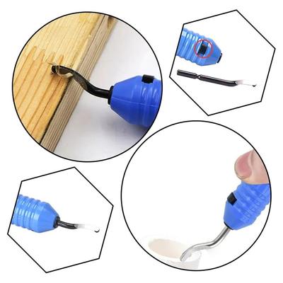 NB1100 Hand-Trimmwerkzeug Aluminiumlegierung Abfallkantenwerkzeug Entgratungs-Schabergriff mit Klinge Anfasen Trimm-Entfernung