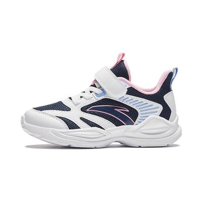 Kids Non-Slip Durable Low-Top Running Shoes Kids Sneakers White Blue Pink A22439952-2
