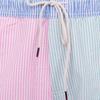 Men's Pink Blue Green Striped Swim Shorts DOCKERS