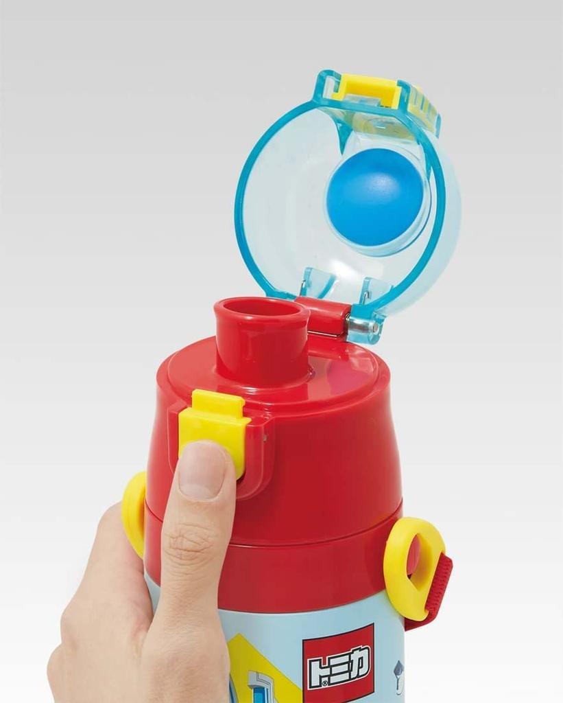 Skater Tomica 23 Stainless Steel Water for Boys Bottle, 470ml, (SDC4-A)