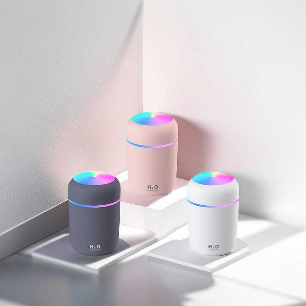 Portable Ultrasonic USB Car Humidifier - Creative Home Color Atomizer