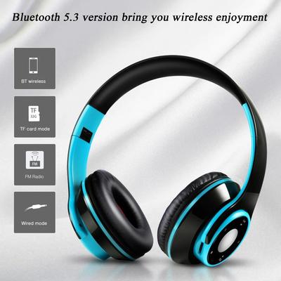 Wireless Stereo Bluetooth Headphone Portable Passive Noise Isolating Headphone