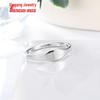 Glossy Korean Dongdaemun Titanium Steel Women's Celebrity Ring