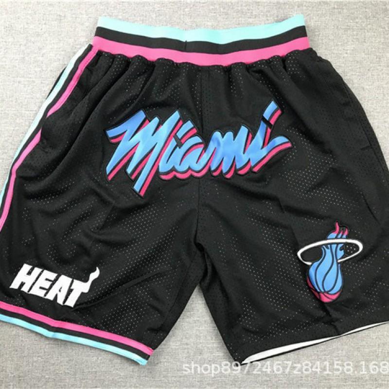Mens Basketball Shorts With Embroidered Team Logos Lakers 76ers Heat Spurs Nets Cotton Athletic Wear Sport