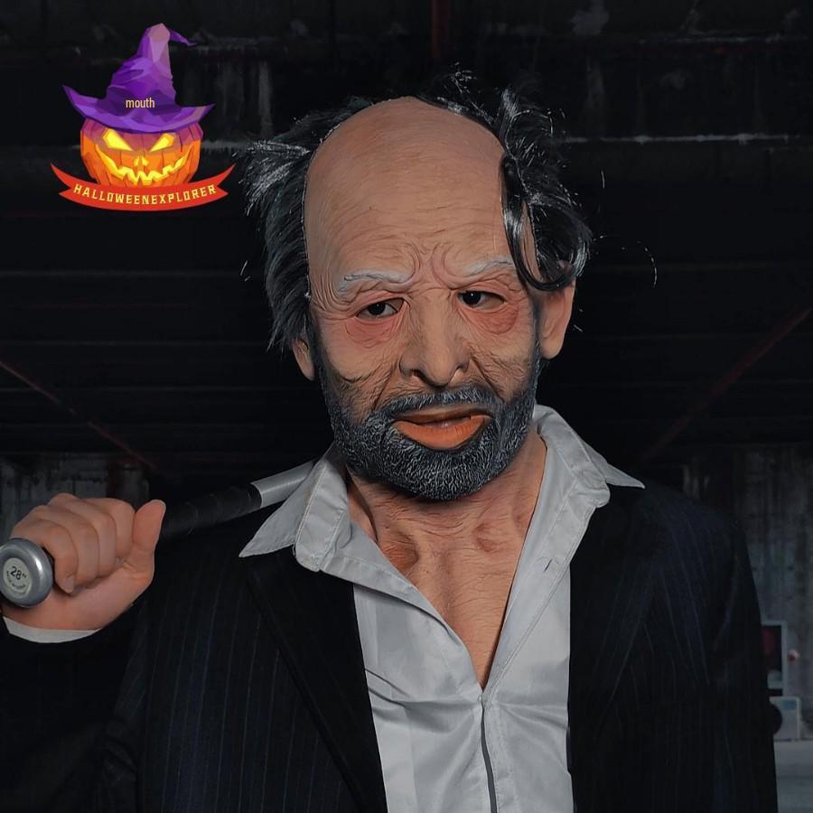 Cross-border Halloween Face Mask Hood