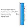 Non Slip Fishing Rod Handle Wrap Silicone Hand Pole Grips Sleeve Wrap Tube Fishing Rod Grip