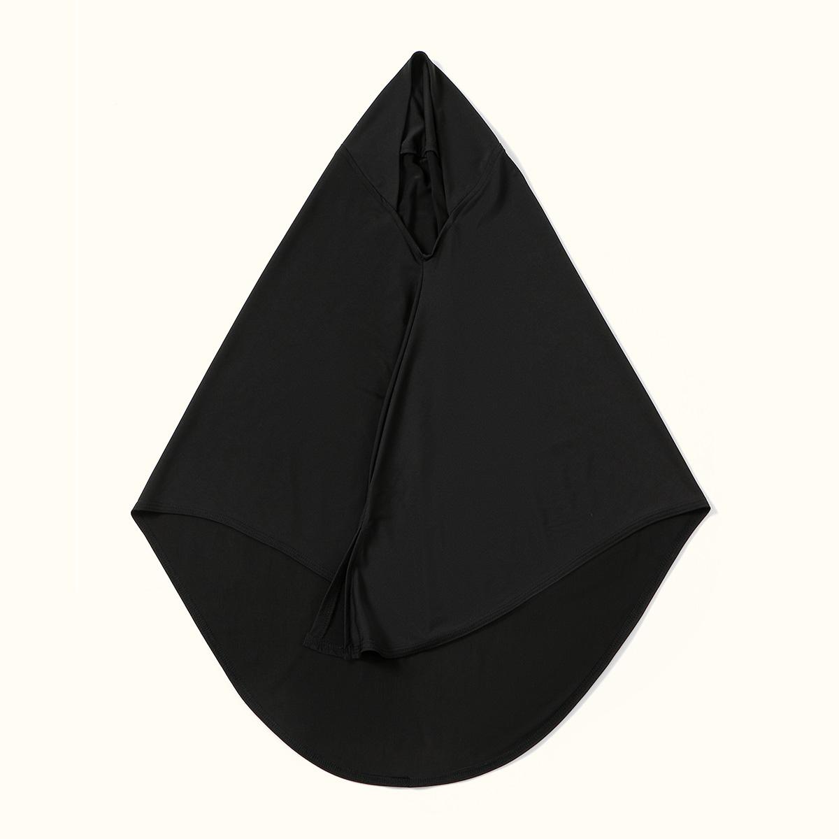 Хиджаб-трансформер из хлопка и модала для мусульманок Малайзия Внутренняя шапочка Однотонная подхиджабник Исламский тюрбан Шарф-петля Хиджаб для праздничной молитвы