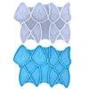 Resin Jewelry Molds Earring Silicone Molds Butterfly-Wing Epoxy Resin Casting Molds with Hole for DIY Pendant,Keychains