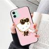 Black Case for Xiaomi Poco X6 X4 M5 M6 F5 F6 C65 C55 C50 C51 C40 Pro Redmi 14C A3X 13C 12C 11T 10A 9C Note 7 6 8A Plus L-12 Hello Kitty