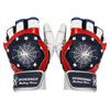 Spidergrip Nonslip Batting Gloves American (XL, Flag)