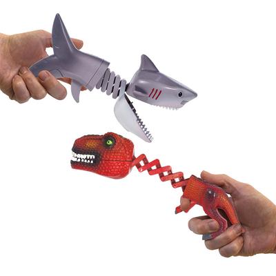 Shark Dinosaurs Animal Figures Game Pick Up Novelty Kids Gift