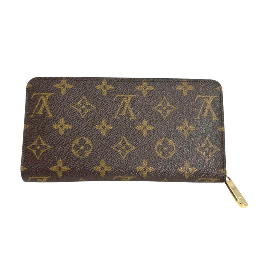 Louis Vuitton Monogram Zippy Purse Monogram Canvas Brown Women M42616 Used