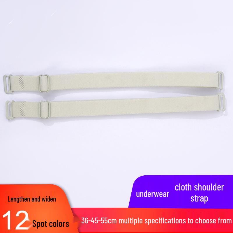Custom Non-Slip Elastic Bra Straps: Widened, Detachable, Replacement Straps