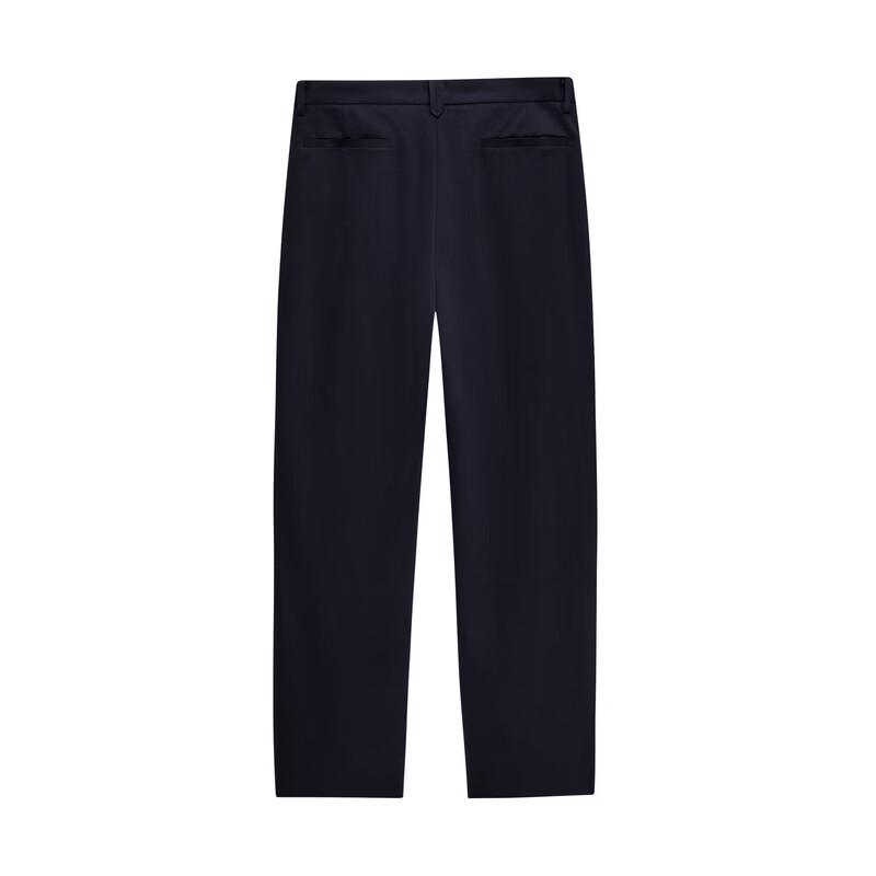 JOEONE Men's Winter Anti-Wrinkle Slim Fit Casual Trousers