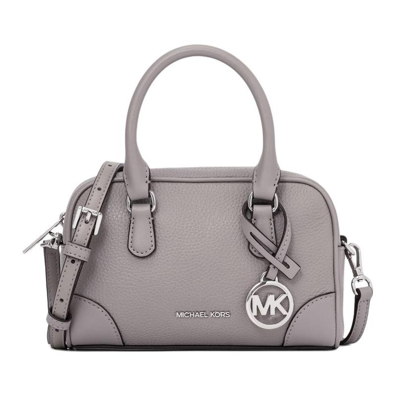 MICHAEL KORS Brand Printed Cowhide Handbag Mini Women s Gray серый