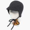 String-shaped Knitted Chestnut Winter Hat Bonnet Hat