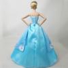 15pcs/lot Doll Accessories For Barbie Doll Outfits = 5pcs Wedding Dresses & 10pairs Shoes 1/6 Doll Clothes For Barbie Dolls