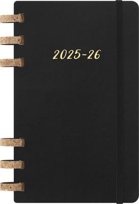 Moleskine 2026 Planner, 12-Month Spiral Diary, Large Size (13cm X 21cm), Soft Cover, Black, DSSPB12AMWH3Y26, Starting In January