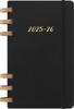 Moleskine 2026 Spiral Large Size X Soft Starts January Model DSSPB12AMWH3Y26 Planner, 12-Month Diary, (13cm 21cm), Cover, Black, 2026,