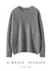 100% Pure Cashmere Women's Sweater - Fashionable, Versatile Autumn/Winter Pullover with Sequin Diamond Pattern
