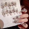 Nails Nail Wear Fashion Simple Advanced Pure Wind Rhinestone Nail Patch Style